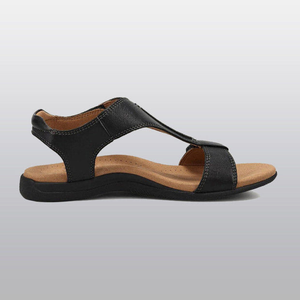 Libiyi Women's Arch Support Flat Sandals - Libiyi