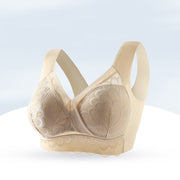 Women's thin no wire lace bra - Libiyi