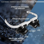 Keilini LED Glasses Magnifier - Libiyi