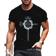 Men's printed short sleeves t-shirts