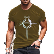 Men's printed short sleeves t-shirts