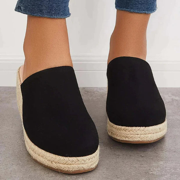 Women's large size thick bottom casual slippers - Libiyi