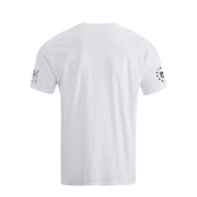 T-shirt à manches courtes pour homme 100 % coton avec imprimé drapeau américain patriotique