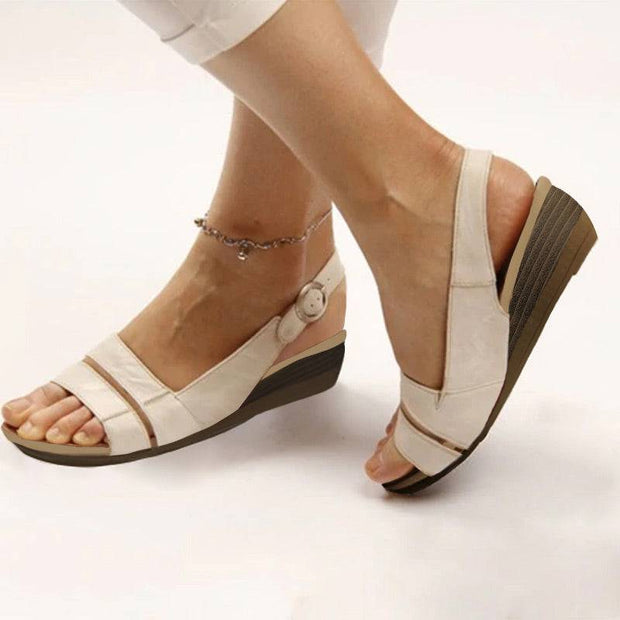 Libiyi Comfy Wedge Orthopedic Sandals - Libiyi