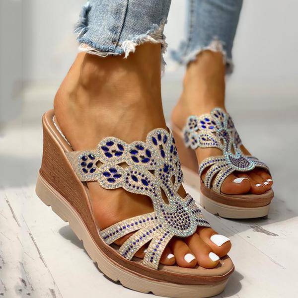 Libiyi Women's Platform Wedge Casual Sandals - Libiyi